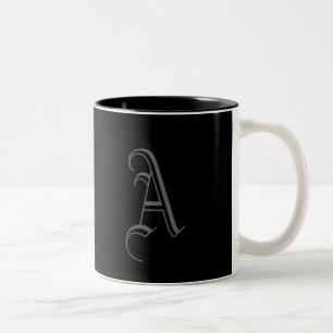 Caneca De Café Em Dois Tons Monogramas