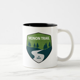Caneca De Café Em Dois Tons Monon Trail