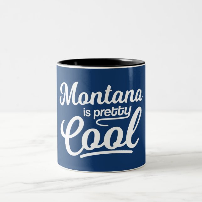 Caneca De Café Em Dois Tons Montana é Bonito (Centro)