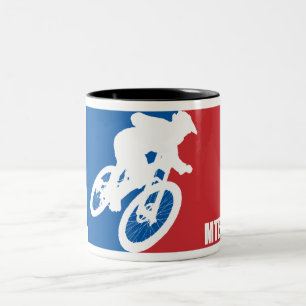 Caneca De Café Em Dois Tons Montanha Bike All-Star