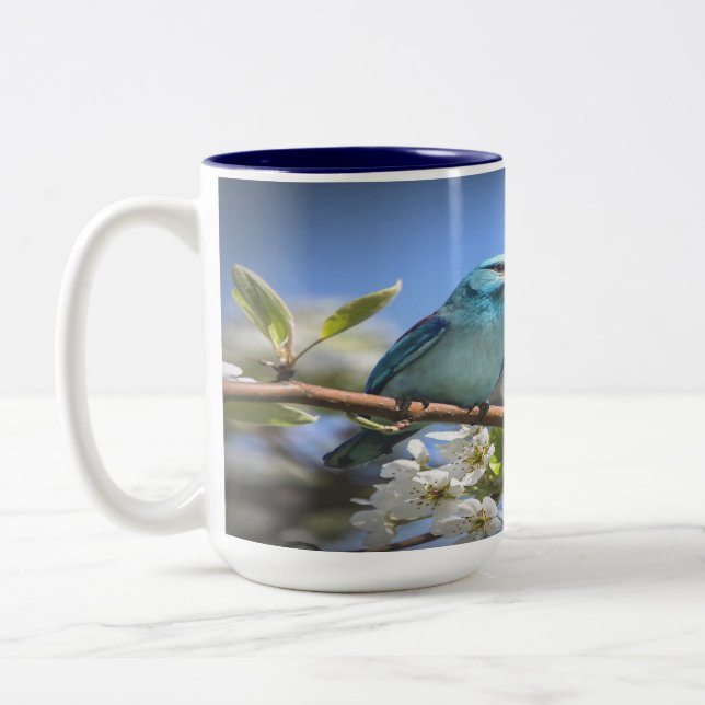 Caneca De Café Em Dois Tons Montanha Bluebird (Esquerda)