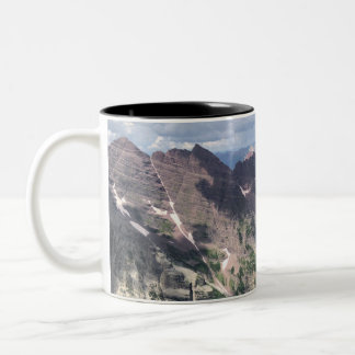 Caneca De Café Em Dois Tons Montanha - Pico da Pirâmide