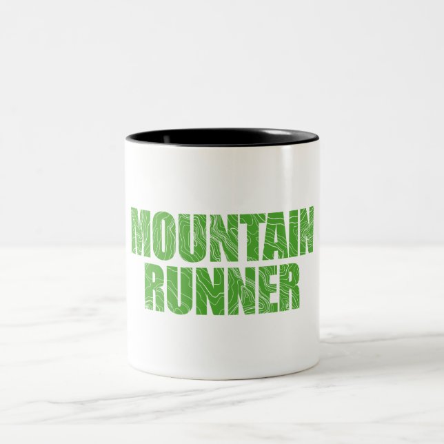 Caneca De Café Em Dois Tons Montanha Runner (Centro)