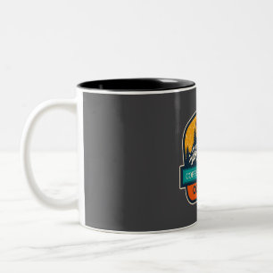 Caneca De Café Em Dois Tons Montanhas Copper Colorado