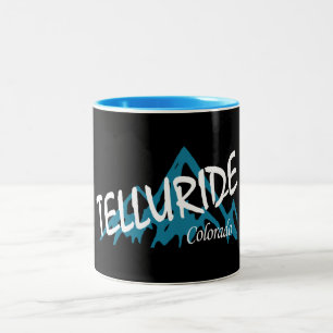 Caneca De Café Em Dois Tons Montanhas Telluride Colorado