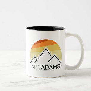 Caneca De Café Em Dois Tons Monte Adams New Hampshire Retro