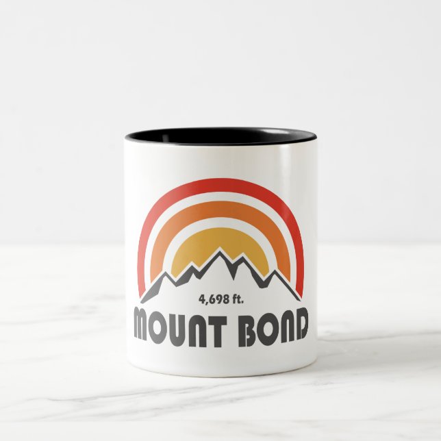 Caneca De Café Em Dois Tons Monte Bond New Hampshire (Centro)