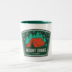 Caneca De Café Em Dois Tons Monte Evans Wilderness Colorado Camping