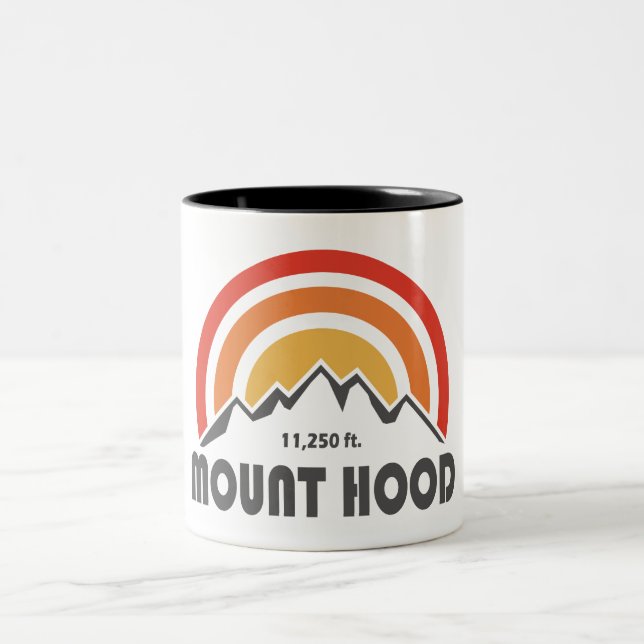 Caneca De Café Em Dois Tons Monte Hood (Centro)