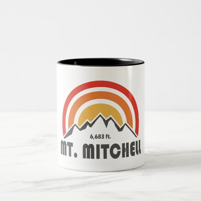 Caneca De Café Em Dois Tons Monte Mitchell (Centro)