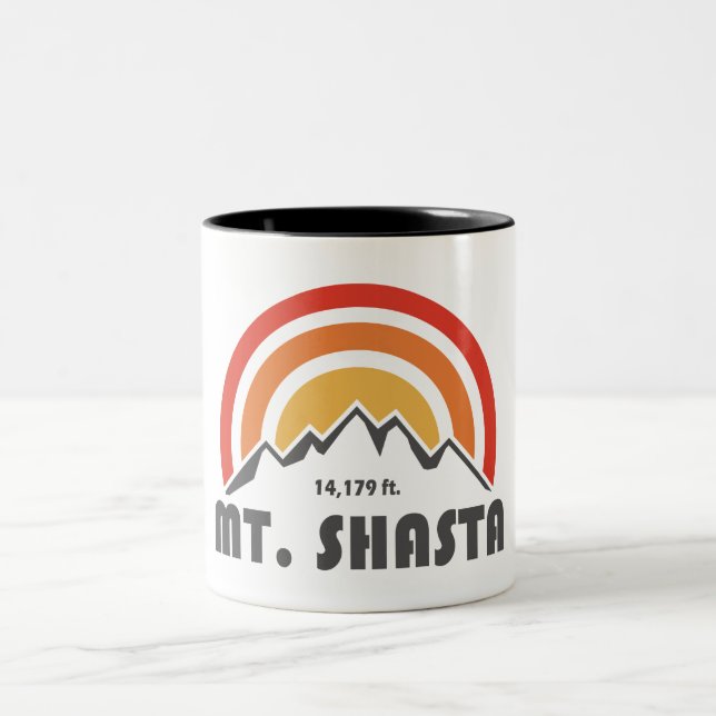 Caneca De Café Em Dois Tons Monte Shasta (Centro)
