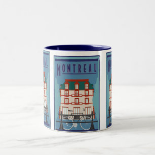 Caneca De Café Em Dois Tons Montreal-Caneca