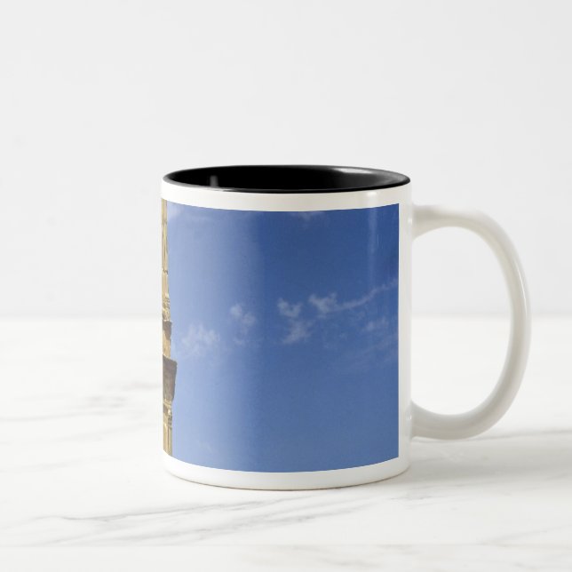 Caneca De Café Em Dois Tons Monumento da guerra Punic, ó-ò século BC (Direita)