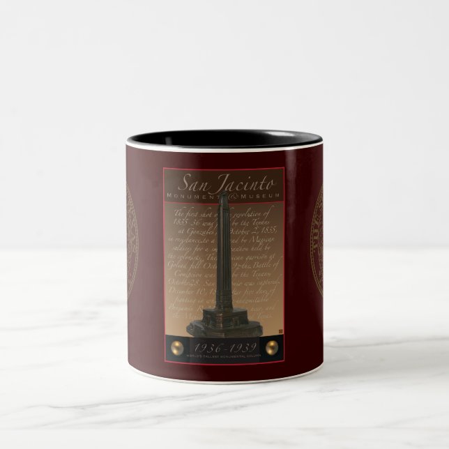 Caneca De Café Em Dois Tons Monumento de San Jacinto (Centro)