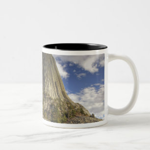 Caneca De Café Em Dois Tons Monumento Nacional Devils Tower
