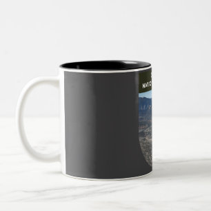 Caneca De Café Em Dois Tons Monumento Nacional Dinossauro Utah