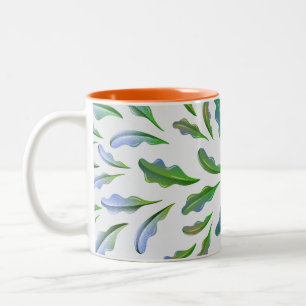 Caneca De Café Em Dois Tons "Morning Brew Delight: Sunrise Sip Mug"