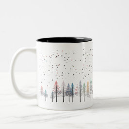 Caneca De Café Em Dois Tons Morning Calm – A Mug of Colorful Possibilities