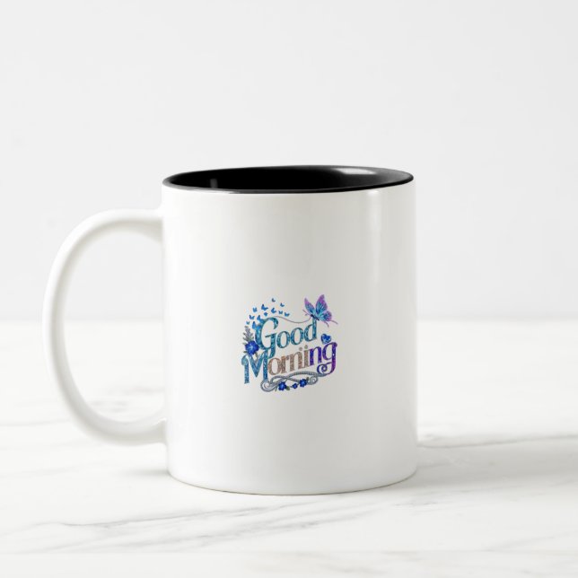 Caneca De Café Em Dois Tons morning mug (Esquerda)
