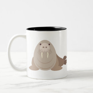 Caneca De Café Em Dois Tons Morsa