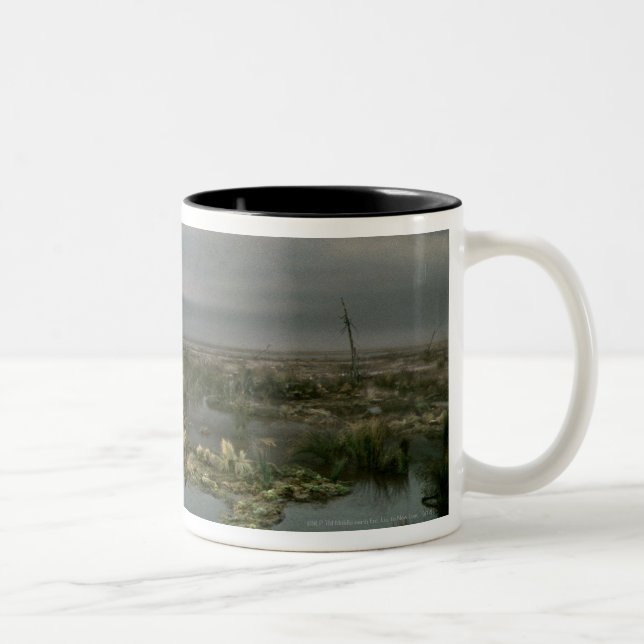 Caneca De Café Em Dois Tons Mortos (Direita)