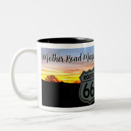 Caneca De Café Em Dois Tons Mother Road Magic