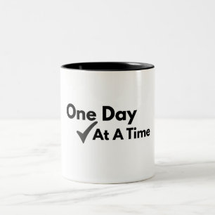 Caneca De Café Em Dois Tons Motivação de Academia de Levantamento de Peso de U