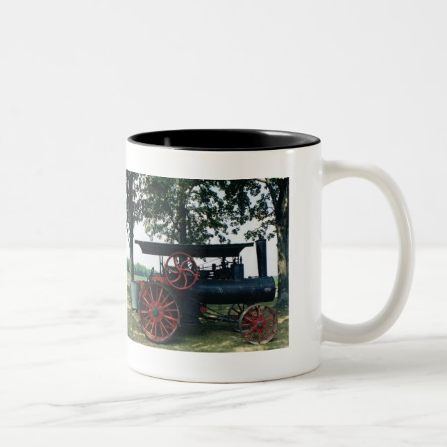 Caneca De Café Em Dois Tons motor de vapor (Direita)