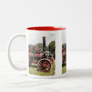 CANECA DE CAFÉ EM DOIS TONS MOTORES DE TRAÇÃO