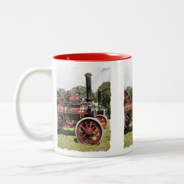 CANECA DE CAFÉ EM DOIS TONS MOTORES DE TRAÇÃO (Esquerda)
