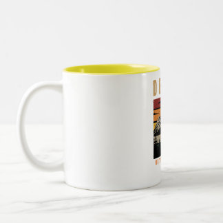 Caneca De Café Em Dois Tons Mount Denali Alaska Mug – Scenic Mountain Coffee