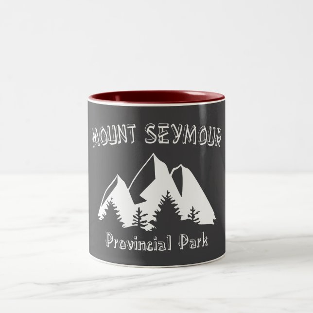 Caneca De Café Em Dois Tons Mount Seymour Provincial Park (Centro)