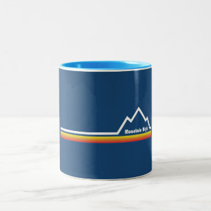 Caneca De Café Em Dois Tons Mountain High Resort California