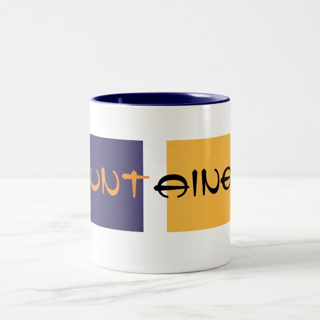 Caneca De Café Em Dois Tons MOUNTAINEER Mug (Centro)