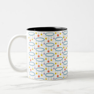 Caneca De Café Em Dois Tons móvel do círculo de bebê