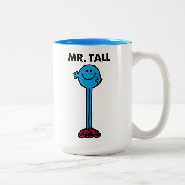 Caneca De Café Em Dois Tons Mr. Tall | Standing Tall (Direita)