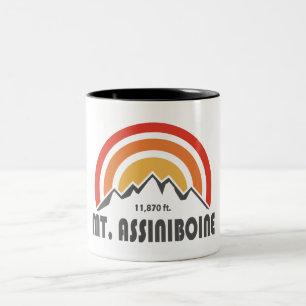 Caneca De Café Em Dois Tons Mt. Assiniboine