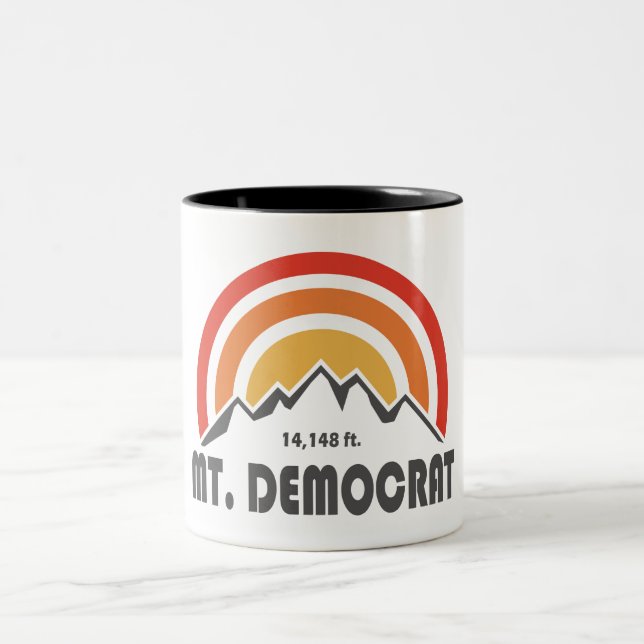 Caneca De Café Em Dois Tons Mt. Democrata (Centro)