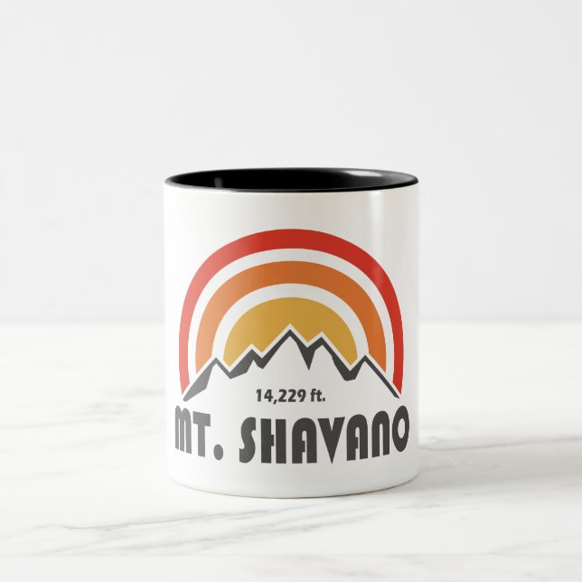Caneca De Café Em Dois Tons Mt. Shavano (Centro)