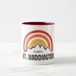 Caneca De Café Em Dois Tons Mt. Waddington British Columbia