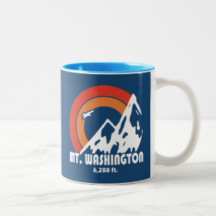 Caneca De Café Em Dois Tons Mt. Washington Sun Eagle