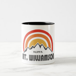 Caneca De Café Em Dois Tons Mt. Williamson California