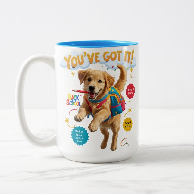 Caneca De Café Em Dois Tons Mug (Esquerda)