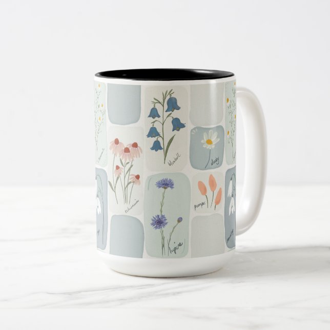 Caneca De Café Em Dois Tons Mug (Frente Esquerda)
