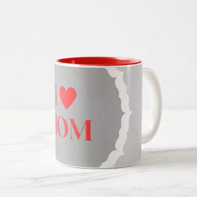 Caneca De Café Em Dois Tons Mug (Frente Esquerda)