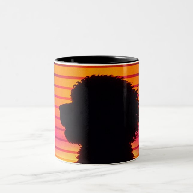 Caneca De Café Em Dois Tons Mug (Centro)