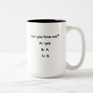 Caneca De Café Em Dois Tons Mug