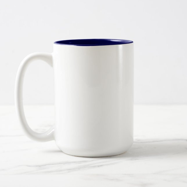 Caneca De Café Em Dois Tons Mug (Esquerda)