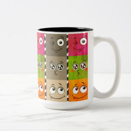 Caneca De Café Em Dois Tons Mug 10$ multifaces