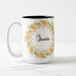 Caneca De Café Em Dois Tons Mug 15oz da Sonia (veja mais opções)